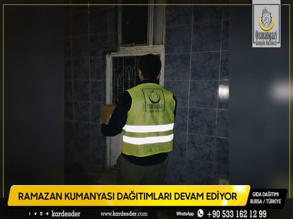 RAMAZAN KUMANYASI DAĞITIMLARIMIZ DEVAM EDİYOR 07