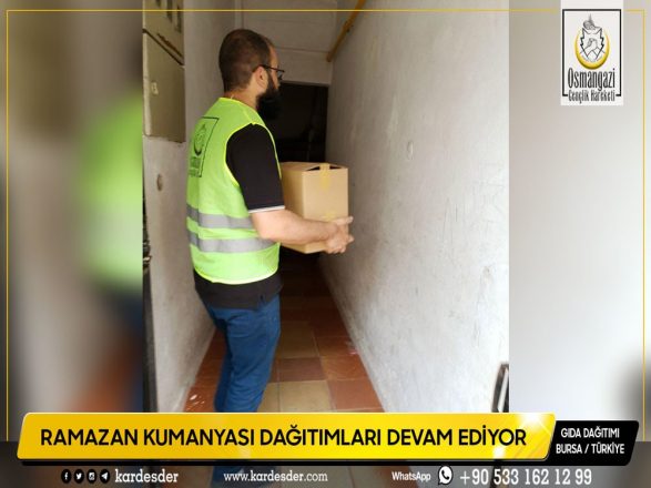 RAMAZAN KUMANYASI DAĞITIMLARIMIZ DEVAM EDİYOR 16