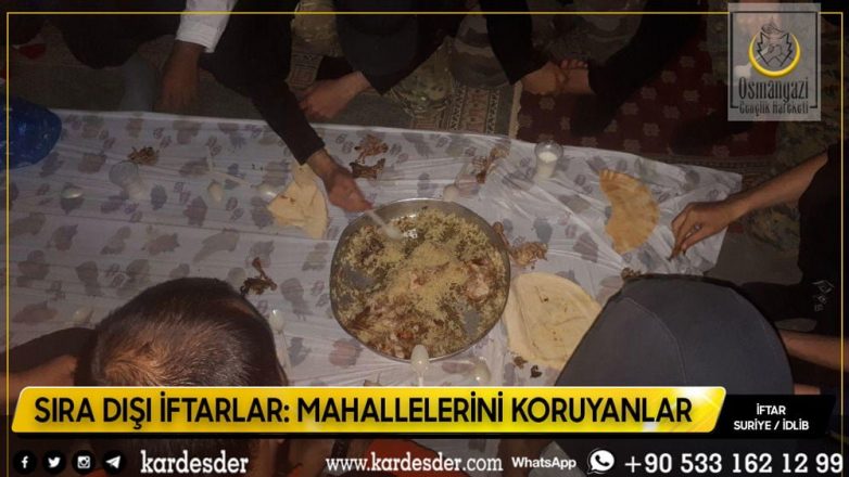 SIRA DIŞI İFTARLAR MAHALLELERİNİ KORUYANLAR 04