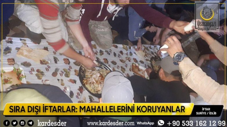 SIRA DIŞI İFTARLAR MAHALLELERİNİ KORUYANLAR 05