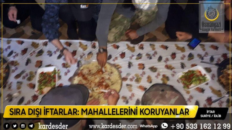 SIRA DIŞI İFTARLAR MAHALLELERİNİ KORUYANLAR 09