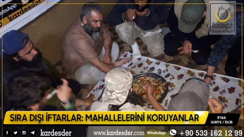 SIRA DIŞI İFTARLAR MAHALLELERİNİ KORUYANLAR 11