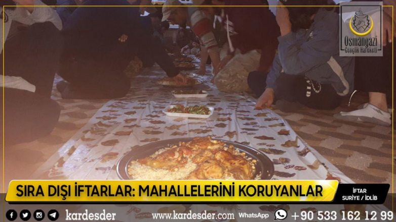 SIRA DIŞI İFTARLAR MAHALLELERİNİ KORUYANLAR 12