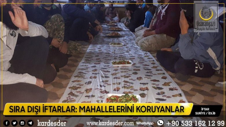 SIRA DIŞI İFTARLAR MAHALLELERİNİ KORUYANLAR 13