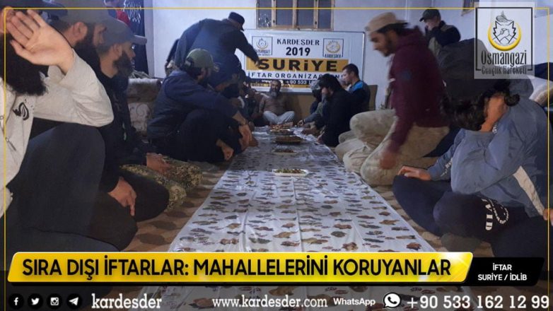 SIRA DIŞI İFTARLAR MAHALLELERİNİ KORUYANLAR 15