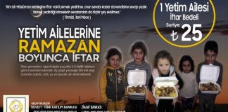 SURİYEDE YETİMLERE ÖZEL İFTAR VERMEK İSTER MİSİNİZ 01
