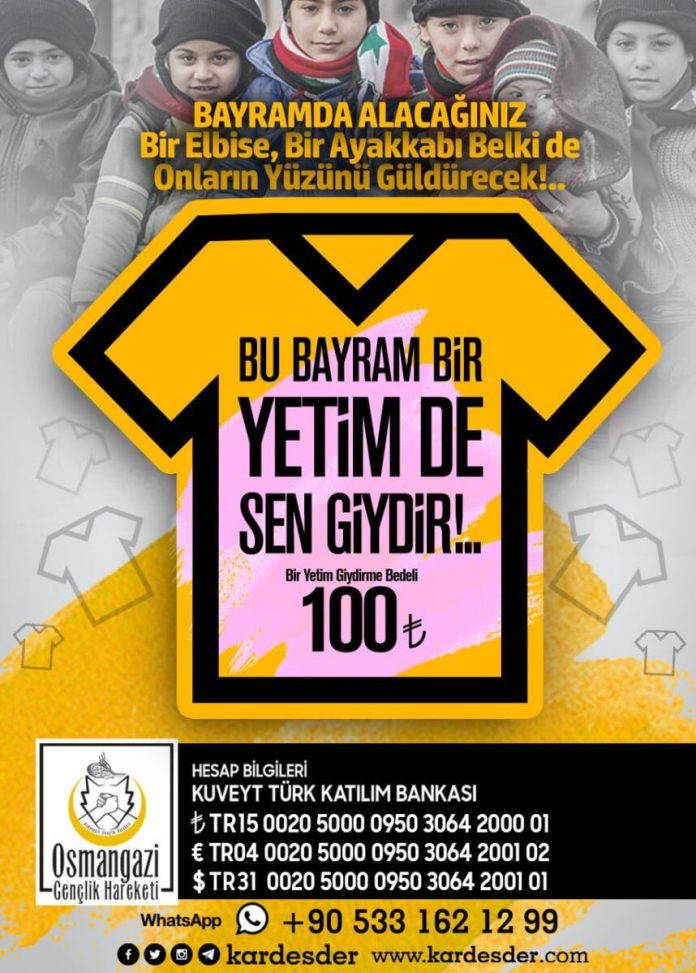 BU BAYRAM BİR YETİM DE SEN GİYDİR 01 BU BAYRAM BİR YETİM DE SEN GİYDİR 01