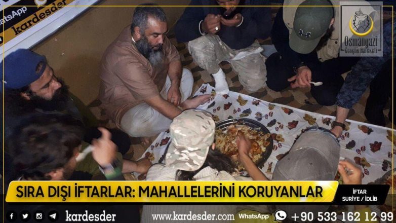 SIRA DIŞI İFTARLAR MAHALLELERİNİ KORUYANLAR 11