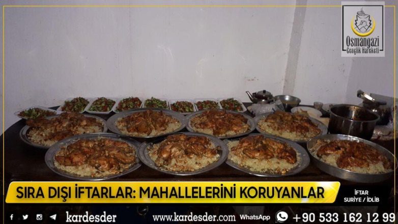 SIRA DIŞI İFTARLAR MAHALLELERİNİ KORUYANLAR 18