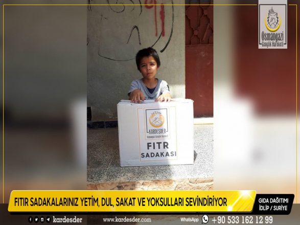 FITIR SADAKALARINIZ YETİM DUL SAKAT VE YOKSULLARI SEVİNDİRİYOR 13