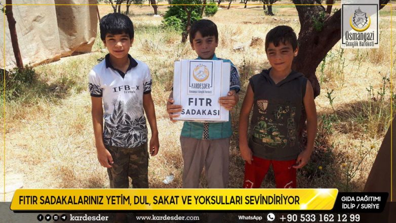 FITIR SADAKALARINIZ YETİM DUL SAKAT VE YOKSULLARI SEVİNDİRİYOR 22