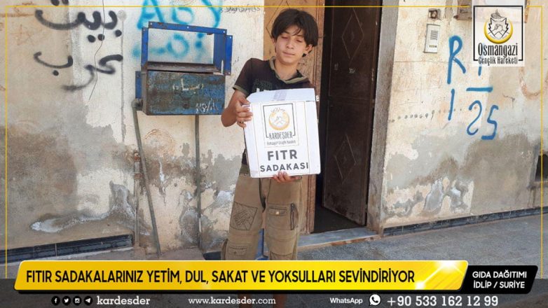 FITIR SADAKALARINIZ YETİM DUL SAKAT VE YOKSULLARI SEVİNDİRİYOR 23