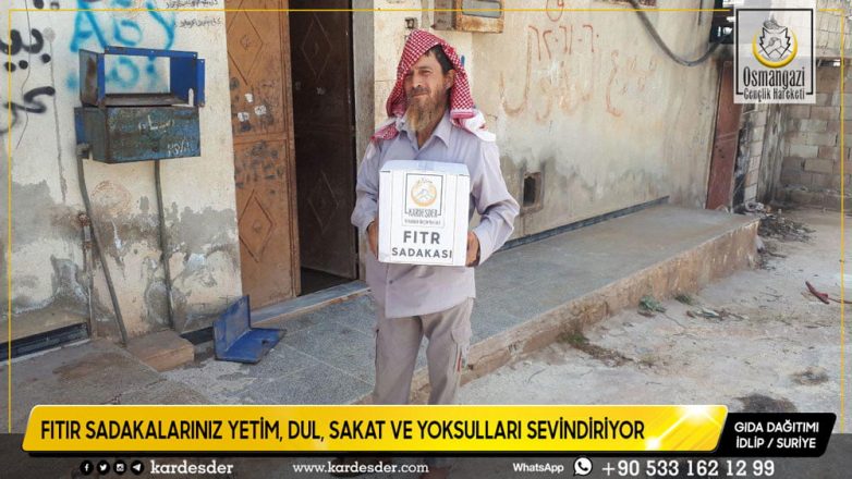 FITIR SADAKALARINIZ YETİM DUL SAKAT VE YOKSULLARI SEVİNDİRİYOR 24