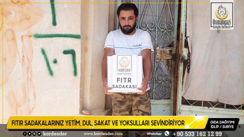 FITIR SADAKALARINIZ YETİM DUL SAKAT VE YOKSULLARI SEVİNDİRİYOR 25