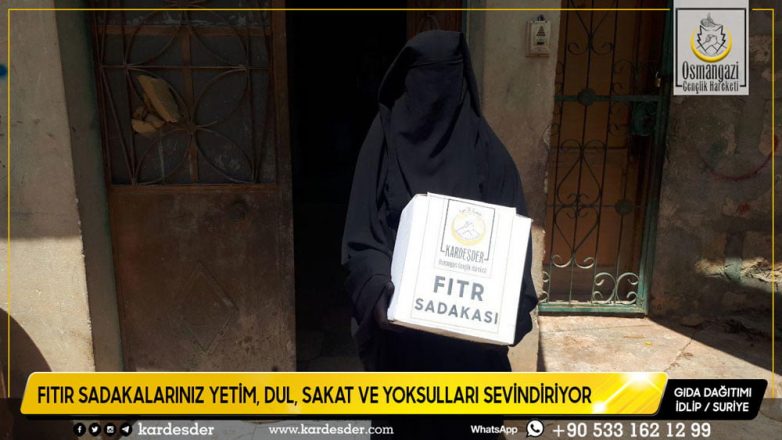 FITIR SADAKALARINIZ YETİM DUL SAKAT VE YOKSULLARI SEVİNDİRİYOR 26