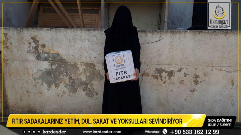 FITIR SADAKALARINIZ YETİM DUL SAKAT VE YOKSULLARI SEVİNDİRİYOR 30