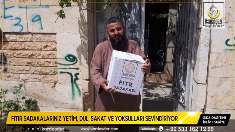 FITIR SADAKALARINIZ YETİM DUL SAKAT VE YOKSULLARI SEVİNDİRİYOR 33