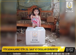 FITIR SADAKALARINIZ YETİM DUL SAKAT VE YOKSULLARI SEVİNDİRİYOR 38