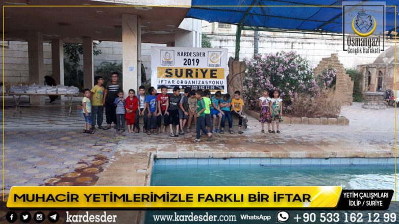 MUHACİR YETİMLERİMİZE FARKLI BİR İFTAR 09