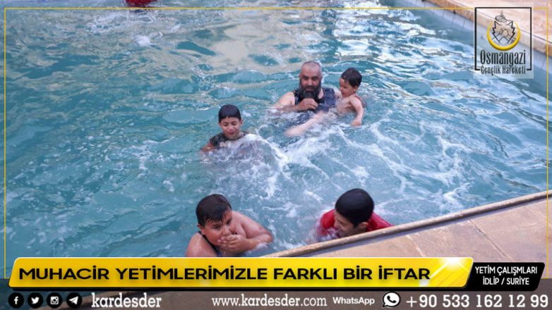 MUHACİR YETİMLERİMİZE FARKLI BİR İFTAR 17