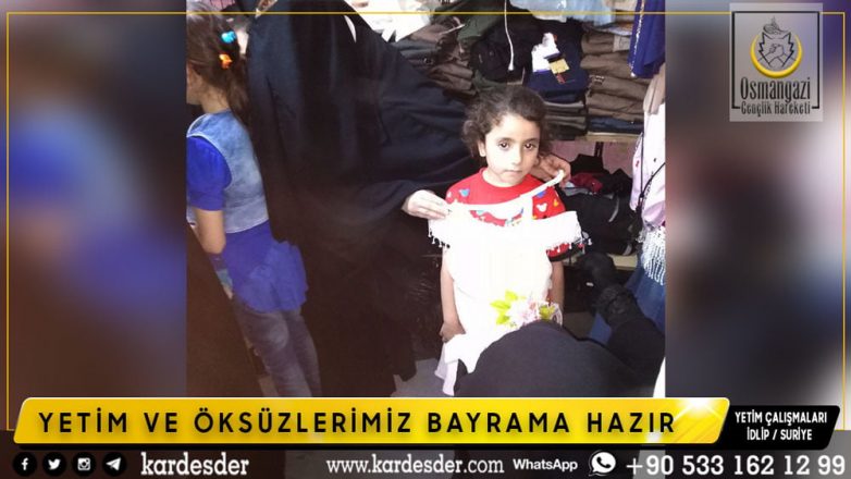 YETİM VE ÖKSÜZLERİMİZ BAYRAMA HAZIR 01