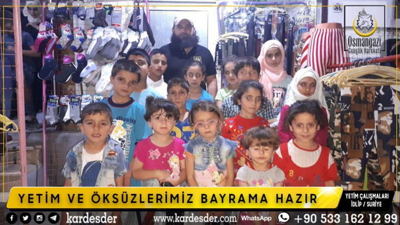 YETİM VE ÖKSÜZLERİMİZ BAYRAMA HAZIR 02