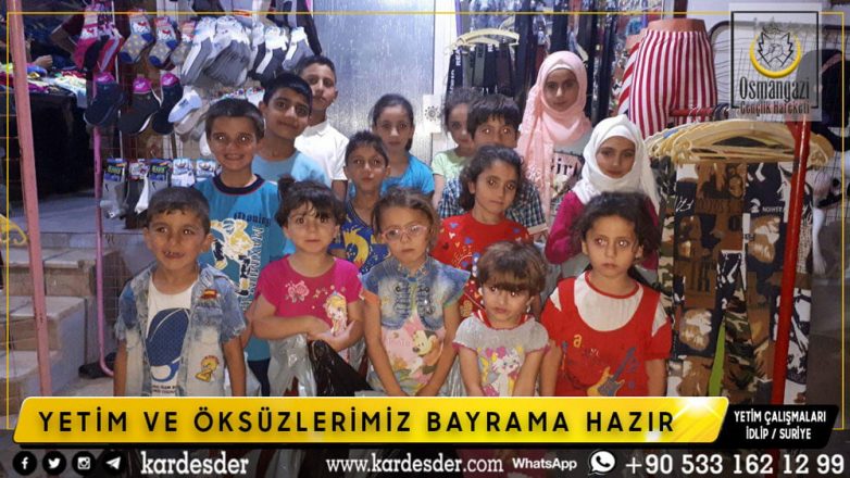 YETİM VE ÖKSÜZLERİMİZ BAYRAMA HAZIR 03