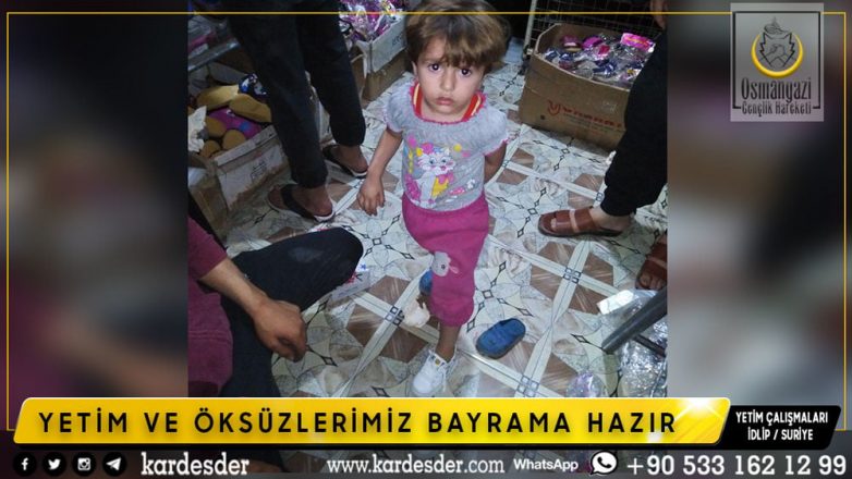 YETİM VE ÖKSÜZLERİMİZ BAYRAMA HAZIR 05