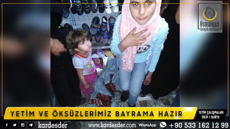 YETİM VE ÖKSÜZLERİMİZ BAYRAMA HAZIR 06