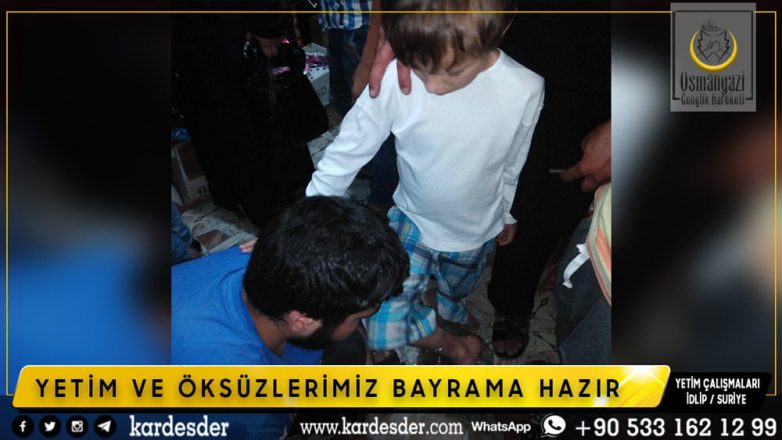 YETİM VE ÖKSÜZLERİMİZ BAYRAMA HAZIR 07