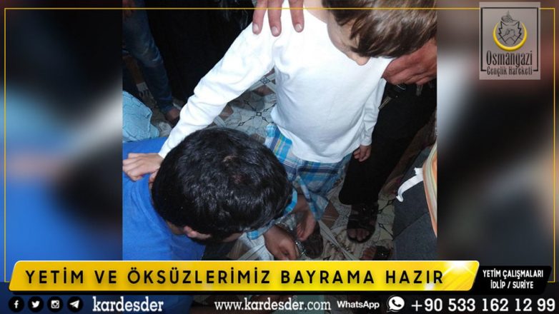 YETİM VE ÖKSÜZLERİMİZ BAYRAMA HAZIR 10