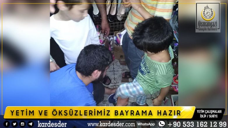 YETİM VE ÖKSÜZLERİMİZ BAYRAMA HAZIR 12