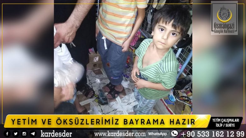 YETİM VE ÖKSÜZLERİMİZ BAYRAMA HAZIR 13