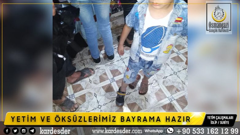 YETİM VE ÖKSÜZLERİMİZ BAYRAMA HAZIR 15