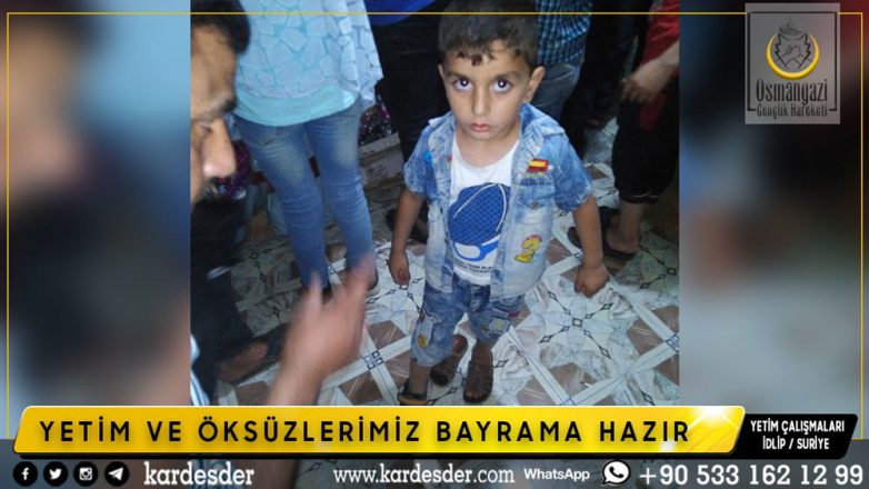 YETİM VE ÖKSÜZLERİMİZ BAYRAMA HAZIR 16