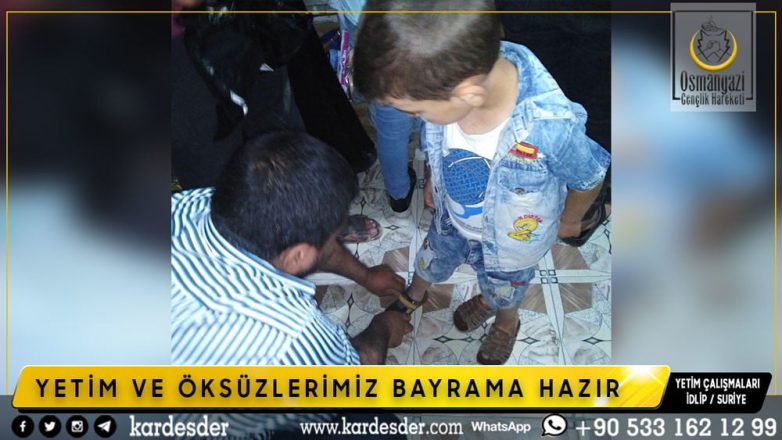 YETİM VE ÖKSÜZLERİMİZ BAYRAMA HAZIR 17