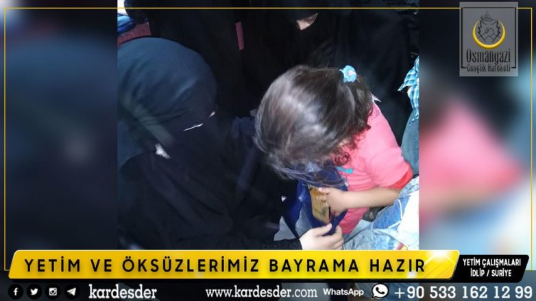 YETİM VE ÖKSÜZLERİMİZ BAYRAMA HAZIR 18 01