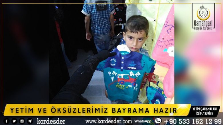 YETİM VE ÖKSÜZLERİMİZ BAYRAMA HAZIR 18 02