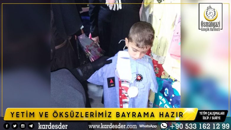 YETİM VE ÖKSÜZLERİMİZ BAYRAMA HAZIR 18 04