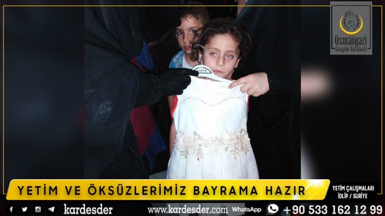 YETİM VE ÖKSÜZLERİMİZ BAYRAMA HAZIR 18 05