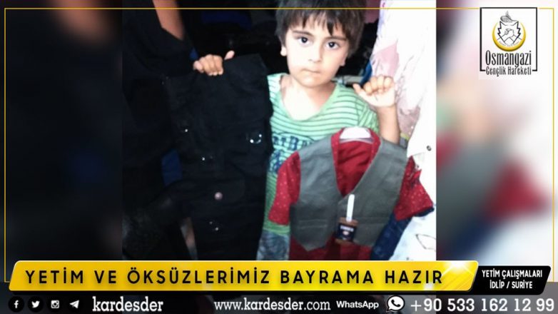 YETİM VE ÖKSÜZLERİMİZ BAYRAMA HAZIR 18 06