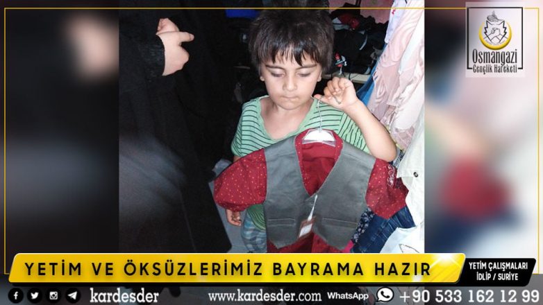 YETİM VE ÖKSÜZLERİMİZ BAYRAMA HAZIR 18 08