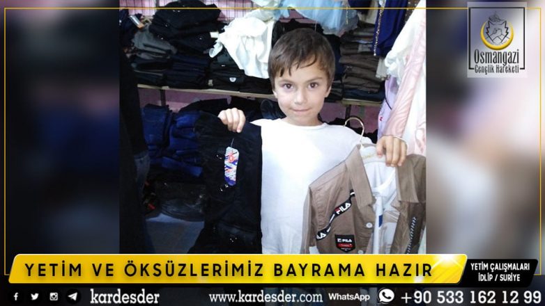 YETİM VE ÖKSÜZLERİMİZ BAYRAMA HAZIR 18 09