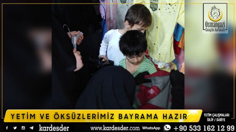 YETİM VE ÖKSÜZLERİMİZ BAYRAMA HAZIR 18 12