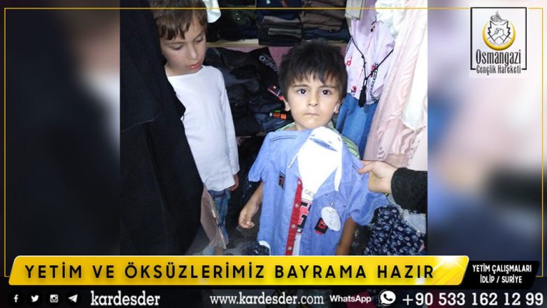 YETİM VE ÖKSÜZLERİMİZ BAYRAMA HAZIR 18 13