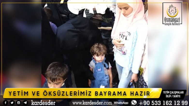 YETİM VE ÖKSÜZLERİMİZ BAYRAMA HAZIR 18 16