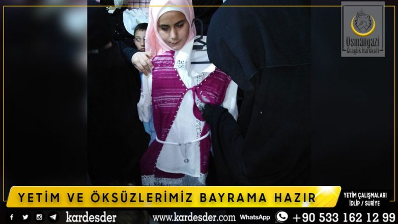 YETİM VE ÖKSÜZLERİMİZ BAYRAMA HAZIR 18 17