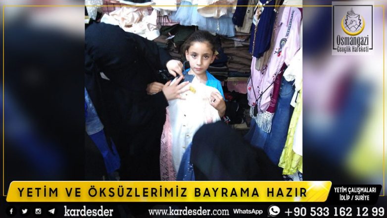 YETİM VE ÖKSÜZLERİMİZ BAYRAMA HAZIR 18 19