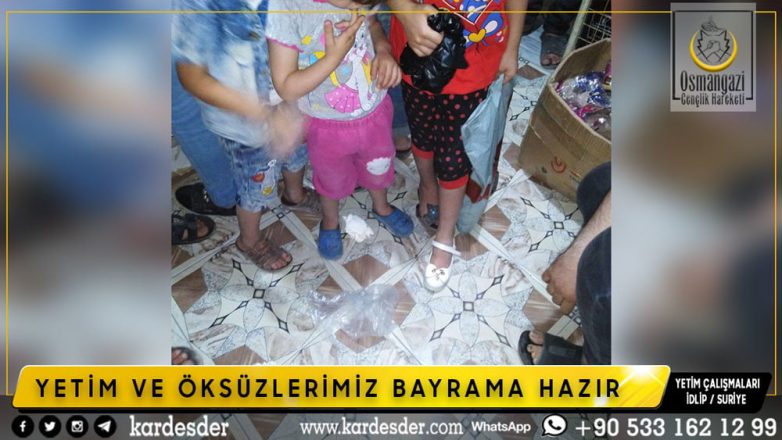 YETİM VE ÖKSÜZLERİMİZ BAYRAMA HAZIR 19