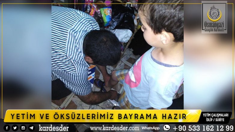 YETİM VE ÖKSÜZLERİMİZ BAYRAMA HAZIR 21